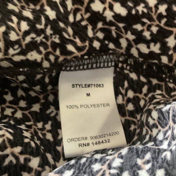 Becaal Chic Black and White maxi w elastic waist Skirt size medium - Picture 5 of 6